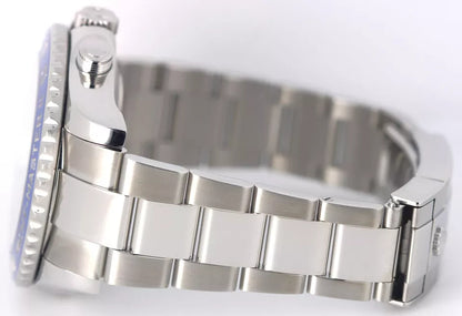 Rolex Yacht-Master II BLUE HANDS Stainless Steel White Watch - Master Copy