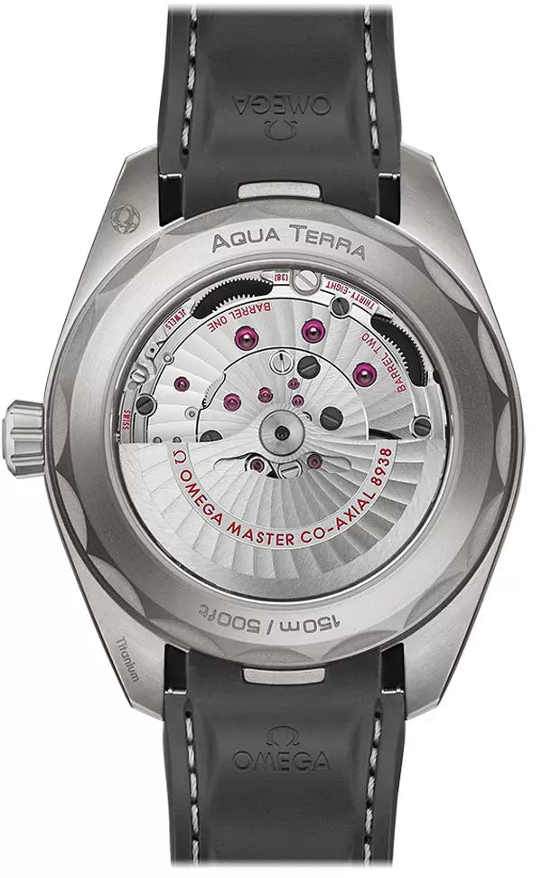 Omega Seamaster Aqua Terra Worldtimer Titanium Mens Watch - Master Copy
