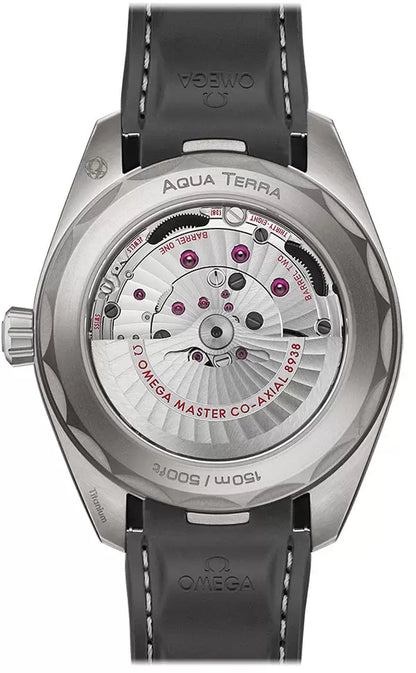 Omega Seamaster Aqua Terra Worldtimer Titanium Mens Watch - Master Copy